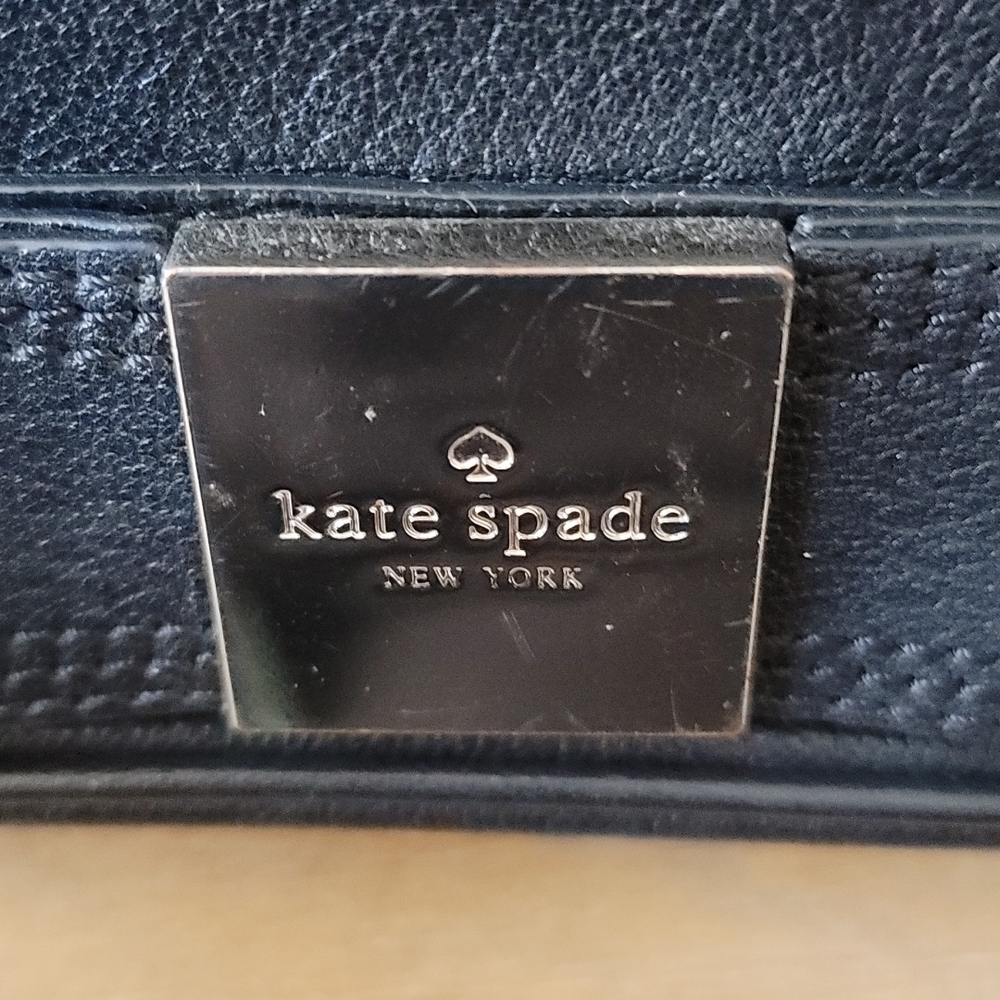 Kate Spade Primrose Hill Kaelin Black Leather Bow Chain Crossbody Bag - Picture 5 of 15